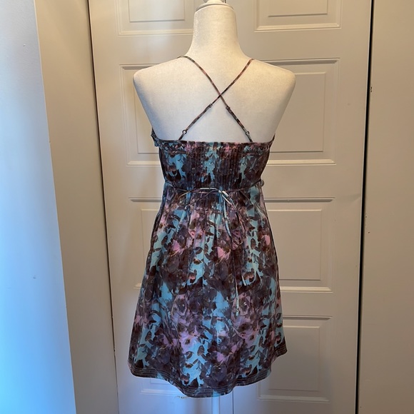 ecoté Urban Outfitters Watercolor Dress (Size Small) - Picture 5 of 10